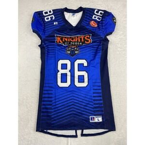 Fan Controlled Football Authentic Game Jersey Mens Large "Knights of Degen" #86